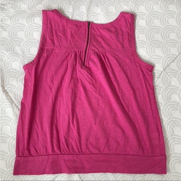 LOFT Set of 2 Zip Back Tanks - Size M - Picture 5 of 13
